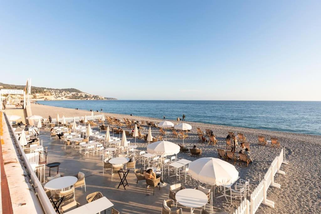 Апартаменти Promenade, 2Pieces Chic Et Clim Avec Terrasse Ніцца Екстер'єр фото