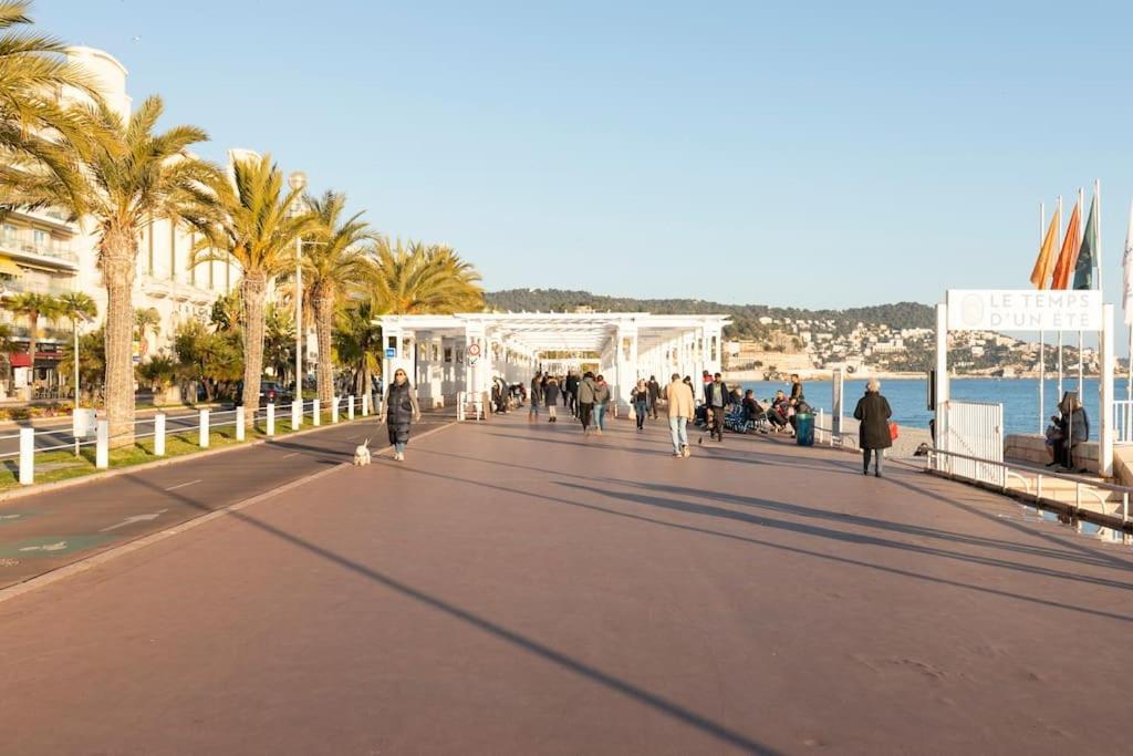 Апартаменти Promenade, 2Pieces Chic Et Clim Avec Terrasse Ніцца Екстер'єр фото
